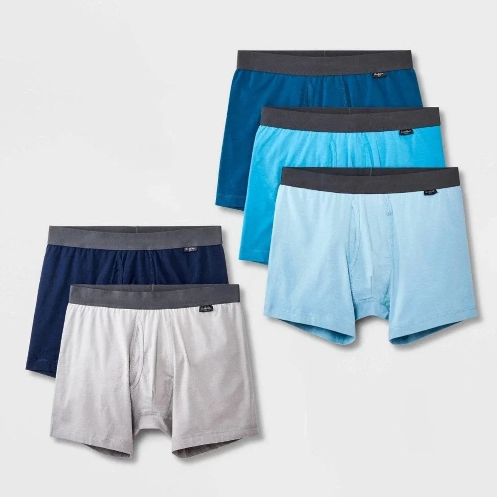 Men's 5pk Boxer Briefs -multi Pack, Goodfellow & Co Size XL